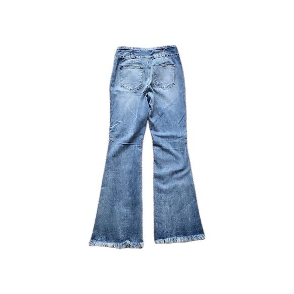 KanCan Womens Dunkirk High Waisted Flare Jeans Size 11/29 Medium Wash KC5203M - Picture 12 of 15
